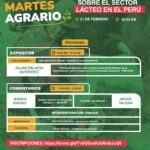 #MartesAgrario | Análisis del Informe Preliminar del Estudio de Mercado sobre el Sector Lácteo en el Perú